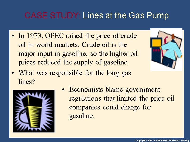 In 1973, OPEC raised the price of crude oil in world markets. Crude oil